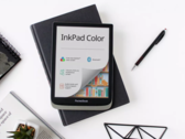 O PocketBook InkPad Color apresenta um display de 7,8 polegadas E Ink Kaleido. (Imagem: PocketBook)