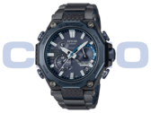 O Casio MTG-B2000YBD-2AJF (na foto) vem com resistência a choques, resistência à água de 200 metros, carregamento solar e sincronização de rádio Multi-Band 6. (Fonte da imagem: Casio)