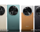 O "Find X6" versus o "X6 Pro". (Fonte: @evleaks, SparrowsNews)