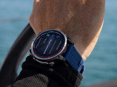 O mais recente smartwatch da Garmin acrescenta à funcionalidade do Fenix 8 Pro a funcionalidade marine-first. (Fonte da imagem: Garmin)