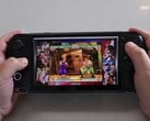 GPD Win 5 handheld executando Street Fighter III: 3rd Strike da Capcom Anniversary Collection. (Fonte da imagem: The Phawx via YouTube)