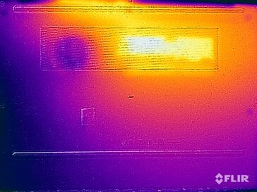 Fundo de temperatura da superfície (teste de estresse)