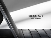 O Xiaomi Pad 6 e seu estojo de teclado opcional. (Fonte da imagem: Xiaomi)