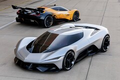 Conceitos do Corvette CX e CX.R Vision Gran Turismo - não estão à venda. (Fonte da imagem: GM)