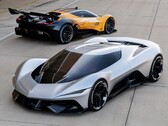 Conceitos do Corvette CX e CX.R Vision Gran Turismo - não estão à venda. (Fonte da imagem: GM)