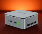 A GMK lançará uma configuração barebone do NucBox G10. Na foto: o mini PC. (Fonte da imagem: GMKtec - editado)