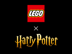 Logotipos da Lego e de Harry Potter
