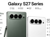 Esboços de design sugerem um layout horizontal da câmera para o Samsung Galaxy S27 Ultra e o Galaxy S27 Pro.