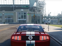 Uma captura de tela do projeto de revitalização do The Crew, 