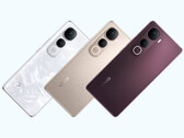 O smartphone Vivo Y400 Pro vem nas cores branco freestyle, dourado fest e roxo nebulosa (Fonte da imagem: Vivo)
