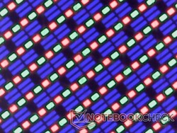 Subpixels OLED RGB nítidos