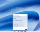 Nova Pesquisa do Windows 11 mostrando arquivos recentes, aplicativos, configurações e ações integradas.