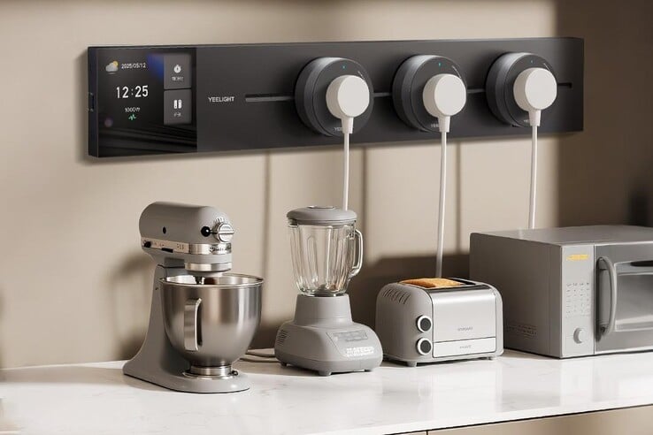 Yeelight T1 Smart Track Socket. (Fonte da imagem: Xiaomi Youpin)