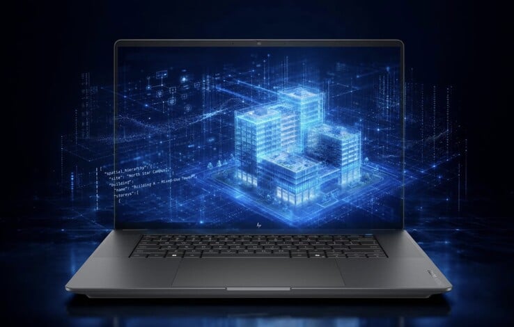 O notebook ZBook Ultra G3a com tecnologia AMD pode ser equipado com uma tela OLED de 16 polegadas, 2,8K e 120 Hz.