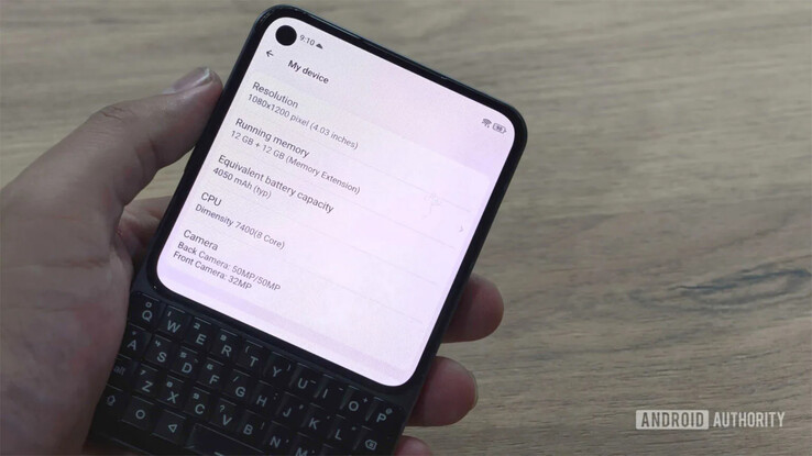 O Unihertz Titan 2 Elite no MWC 2026.