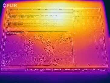 Teste de estresse de temperatura da superfície (topo)