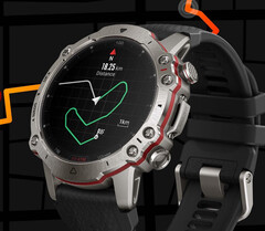 O Amazfit Falcon agora deve ser capaz de fornecer dados precisos de GPS, mesmo em locais remotos. (Fonte da imagem: Amazfit)