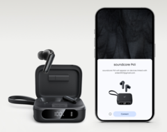 O Soundcore P41i (foto) vem com uma bateria de 3.000 mAh e inclui um cabo USB-C integrado. (Fonte da imagem: Amazon)