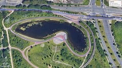 GNSS, ao redor do lago