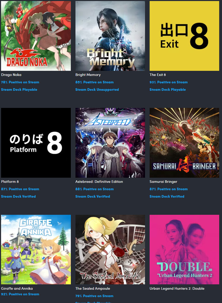 Jogos adicionais na camada de US$ 9