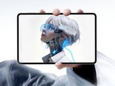 O Astra 2 chinês custa a partir de US$ 939 no Giztop. Na foto: uma imagem promocional mostrando a tela do tablet.
