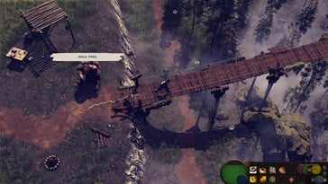 Na imagem: uma captura de tela do jogo “Svarog’s Dream”.