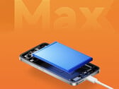 O Note 17 Pro Max também terá suporte para carregamento rápido de 100 W. Na foto: uma imagem promocional destacando a bateria de grande capacidade.