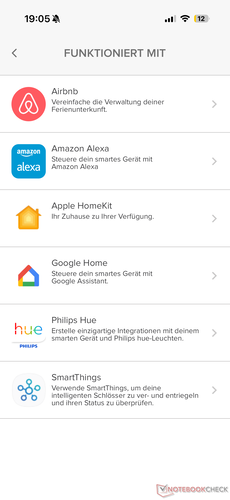 O Yale Linus Smart Lock L2 Lite pode ser integrado a muitas plataformas de casa inteligente