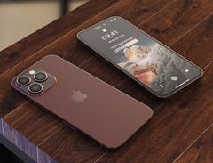 renders dell'iPhone 14 Pro. (Fonte: LetsGoDigital)