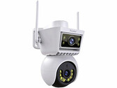 A câmera IP 7Links Dual Lens Wi-Fi Pan Tilt já está à venda na Europa. (Fonte da imagem: Pearl)