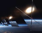 Uma representação da constelação de satélites que será enviada ao espaço pela Reflect Orbital. (Fonte da imagem: Reflect Orbital)