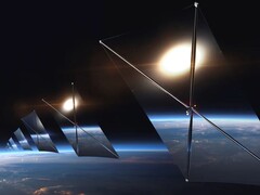 Uma representação da constelação de satélites que será enviada ao espaço pela Reflect Orbital. (Fonte da imagem: Reflect Orbital)