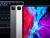 O iPad Pro 2021 poderia esportivar um sistema A14X-on-a-chip Apple. (Fonte da imagem: Apple/Wccftech - edited)