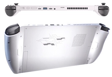 Vista superior e traseira do Abxylute 3D One. (Fonte da imagem: Abxylute)