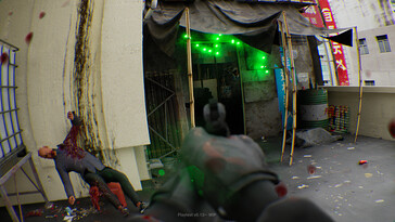 Na foto: Uma captura de tela do jogo Better Than Dead.