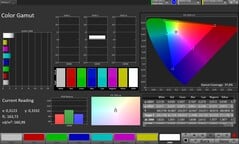 Espaço de cores CalMAN sRGB