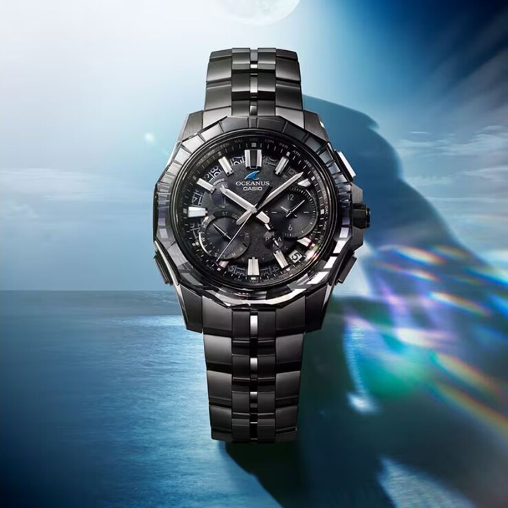 O relógio Casio Oceanus Manta OCWSG1000CN1A