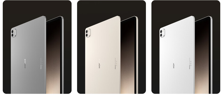 Opções de cores do MagicPad 3 (Fonte da imagem: Honor - editado)