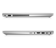 HP Pro x360 435 G9 - Portos. (Fonte de imagem: HP)