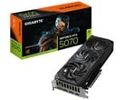Imagem do produto Gigabyte GeForce RTX 5070 WINDFORCE SFF GPU. (Fonte da imagem: Amazon)