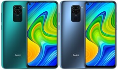 O Redmi Note 9 vem com uma configuração de quatro câmeras e uma bateria de 5.020 mAh. (Fonte da imagem: Xiaomi)