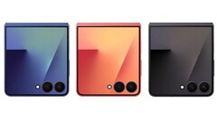 Uma primeira imagem real do Samsung Galaxy Z Flip7 com a embalagem e a tela de cobertura ativadas está circulando on-line. (Fonte da imagem: Evan Blass)