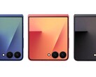 Uma primeira imagem real do Samsung Galaxy Z Flip7 com a embalagem e a tela de cobertura ativadas está circulando on-line. (Fonte da imagem: Evan Blass)