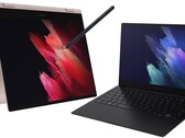O Samsung Galaxy Book Pro 360 e Galaxy Book Pro poderia ser lançado em maio. (Fonte da imagem: Voice/EBlass - editado)