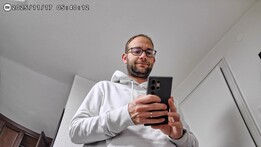 A qualidade de imagem da C70 é impressionante.