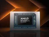 A próxima APU Krackan Point da AMD brilha mais do que a Lunar Lake, embora não o suficiente para superar a Apple. (Fonte da imagem: AMD)