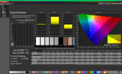 ColorChecker (vs. sRGB)