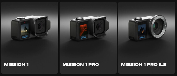 A série GoPro Mission 1 também apresenta uma tela OLED traseira 14% maior do que a Hero 13 Black.