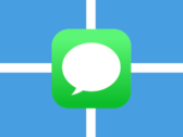 Appleo iMessage do iMessage está agora disponível no Windows... mais ou menos. (Imagem: logo Windows e logo iMessage)