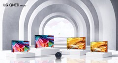 LG apresenta suas TVs QNED. (Fonte: LG)